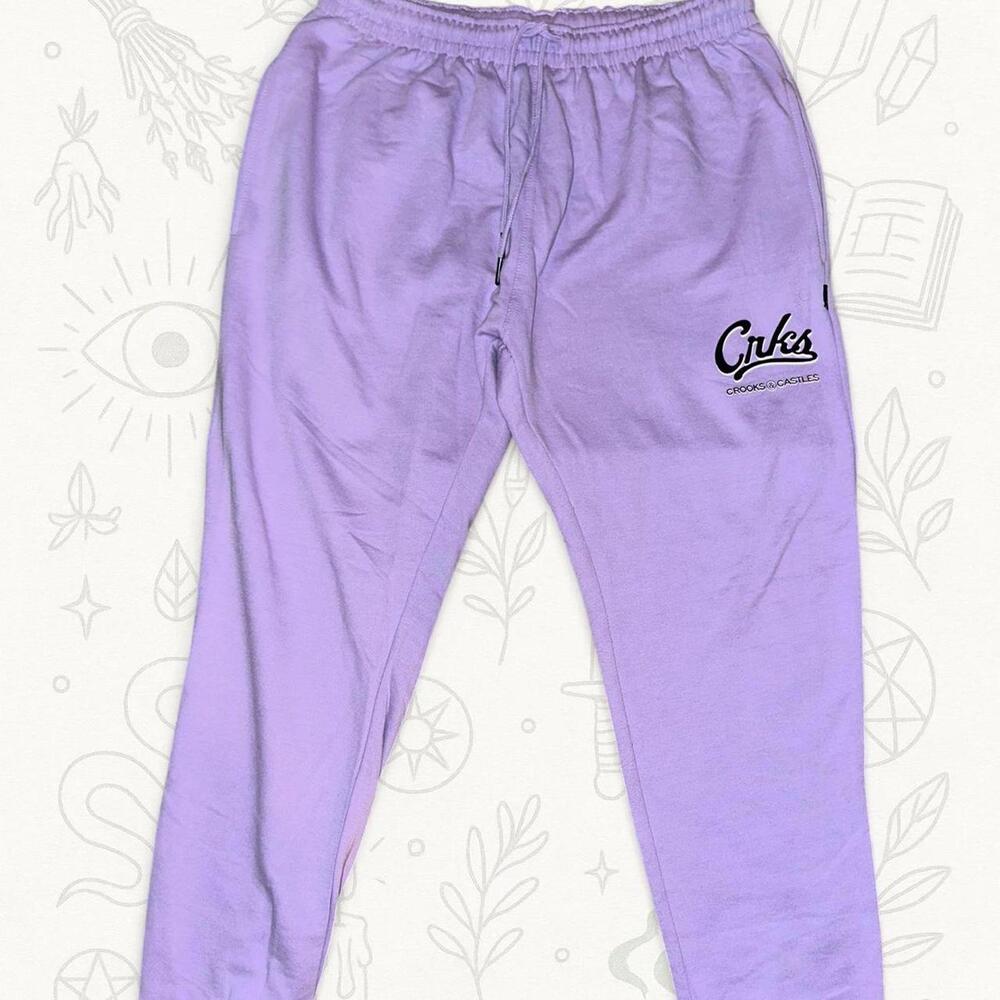 Crooks & Castles Lavender Joggers (New with Tags, XL)